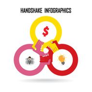 Handshake abstract sign N5