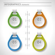 Business infographics elements Modern design template Abstract layout