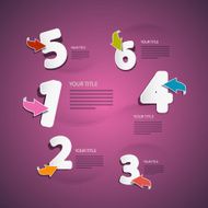 Progress Steps for Tutorial Infographics N2