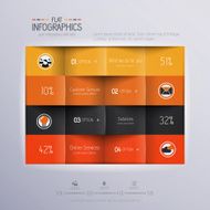 Modern Design Minimal infographic