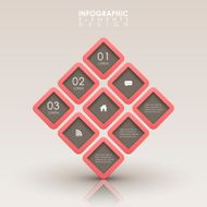 abstract 3d interface infographics N2