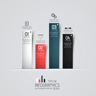 Minimal infographics design N16