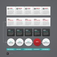 Vector infographics abstract banner template design N5