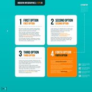 Abstract infographics banner design N7