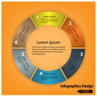 Modern infographics options banner N492