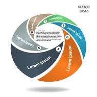 Modern infographics template N69