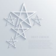 Vector star background design Eps10