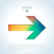 Simple arrow vector sign N2