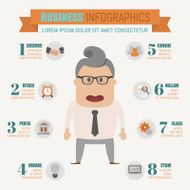 Business infographics elements N4