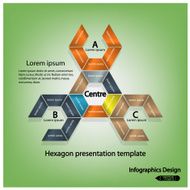 Modern infographics options banner N495