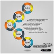 Modern infographics options banner N497
