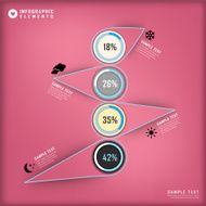 abstract chart infographics N3
