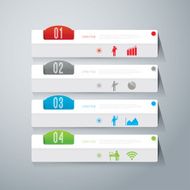 Infographics vector design template N262