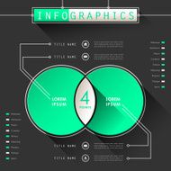 abstract chart infographics N4