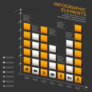 abstract chart infographics N5