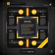 Techno background N16