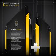 Techno background N24