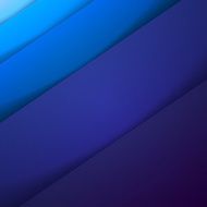 Abstract blue rectangle paper layers background