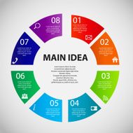 Infographic template business vector illustration N93