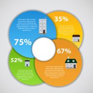 Infographic business template vector illustration N565