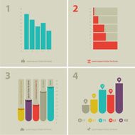 Flat design infographic N5