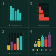 Flat design infographic N6