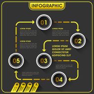 Abstract infographics design N39