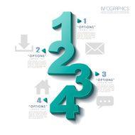 Vector abstract infographics N9