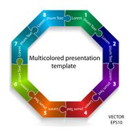 colorful presentation template N3