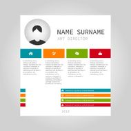 Info graphic person