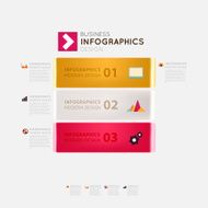 Set of business infographics N28