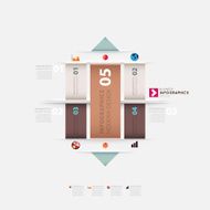 Set of business infographics N30