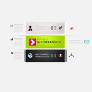 Set of business infographics N31