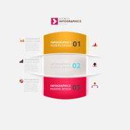Set of business infographics N33