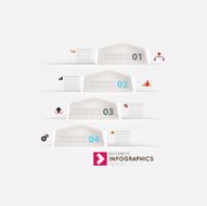 Set of business infographics N35