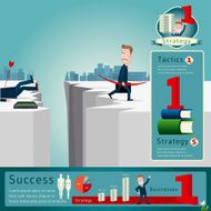 bissinessman infographics vector illustration N3