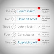 Infographic design template N143