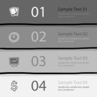 four steps vector layout N5