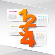 Abstract infographics N178