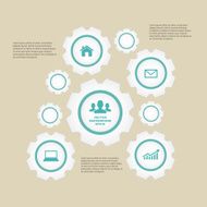 Info graphic template N2