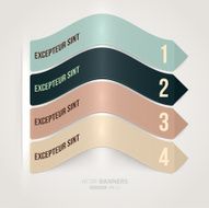 Abstract infographics design N46