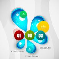 Glossy nature option banners