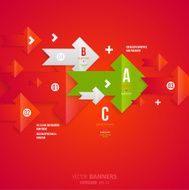 Abstract infografics design N17