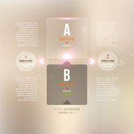 Abstract infografics design N25