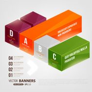 Abstract infografics design N27