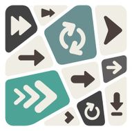 Abstract Background with Arrows N4