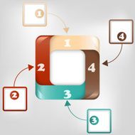 vector infographic template N17