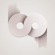 Abstract infografics design N35