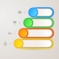 Design template for infographic banners or website N6