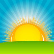 Sunny background vector illustration N2